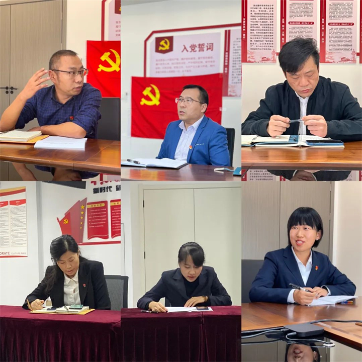 聚焦党的二十大｜鑫桥税务师事务有限公司党支部开展“听党话，跟党走”主题党日联建活动(图4)